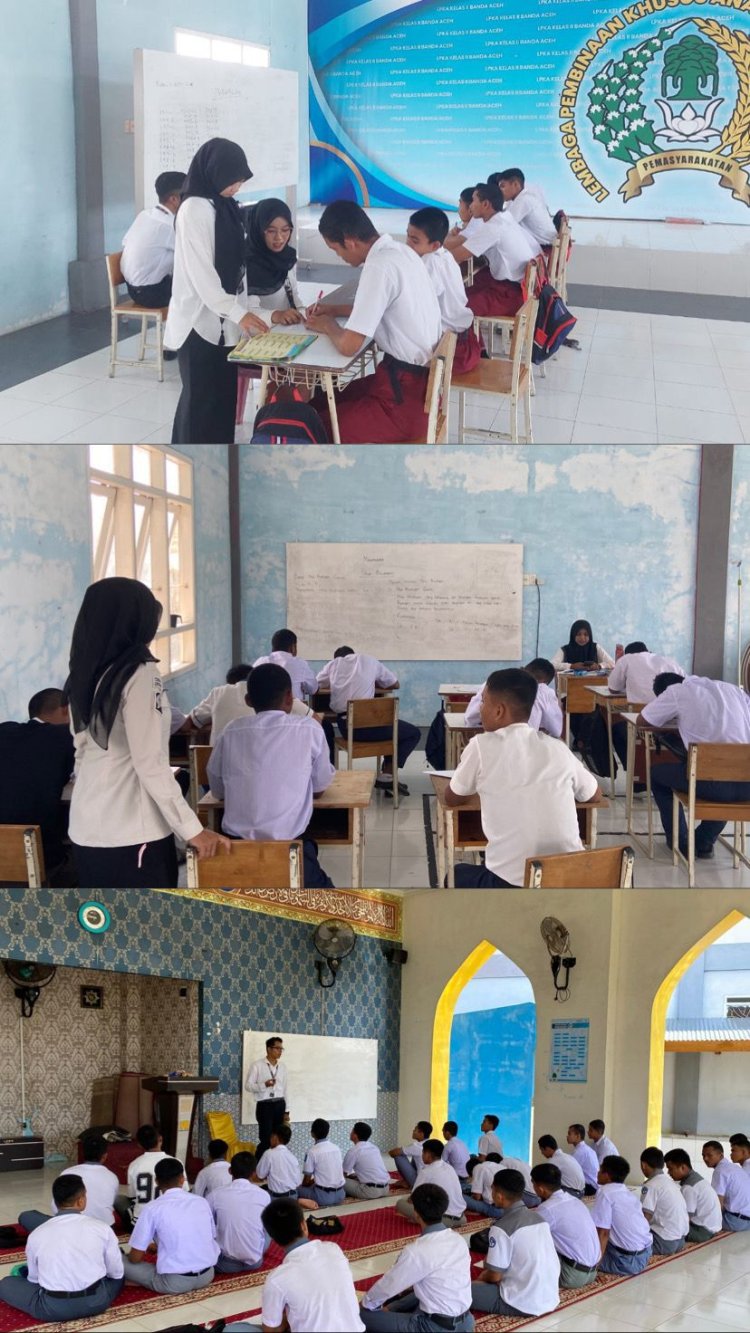 LPKA Banda Aceh Prioritaskan Pendidikan Kesetaraan, Anak Binaan Ikuti Paket A hingga C