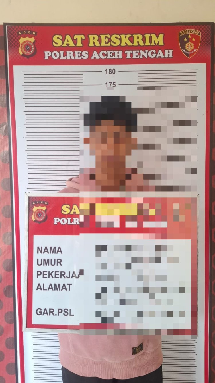 Tak Berkutik! Pelaku Kejahatan Seksual Anak Diringkus Satreskrim Aceh Tengah
