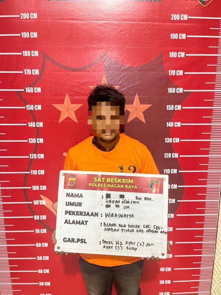 Satu dari Tiga DPO Polres Nagan Raya Menyerahkan Diri, Polisi Tegaskan Proses Hukum Tetap Berjalan