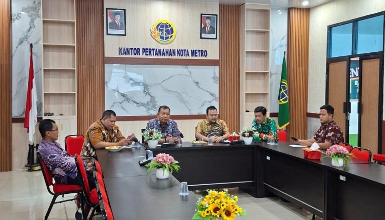Kantah Kota Metro Ikuti Meeting Coaching Clinic Penilaian Mandiri SPIP Tahun 2025