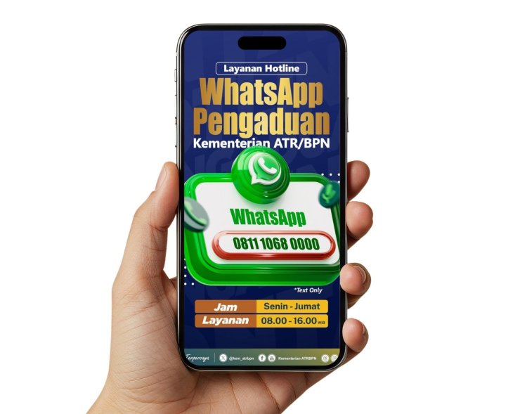 Kanal Pengaduan Digital Kementerian ATR/BPN, Jembatan Aspirasi Menuju Layanan Publik Lebih Baik