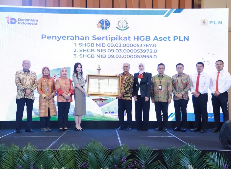 Kantah Jakarta Barat Tuntaskan Sertipikasi Aset PLN Senilai Rp380 Miliar