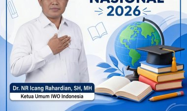 Hardiknas 2026 : Ketum IWO Indonesia Ajak Seluruh Elemen Bangsa Perkuat Partisipasi Semesta demi Pendidikan Bermutu