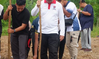 Dukung Ketahanan Pangan, Lapas Lhoksukon Ubah Lahan Tidur Jadi Kebun Jagung Produktif