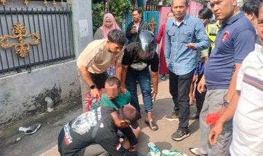 Polisi Amankan Pria Diduga Tusuk Ibu Rumah Tangga di Pondok Aren Tangsel