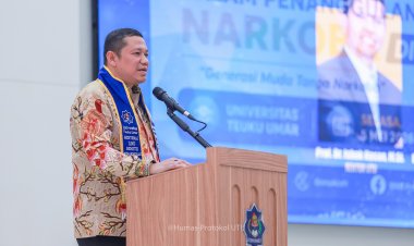 Di UTU, Dedy Tabrany Serukan Mahasiswa Jadi Garda Terdepan Perangi Narkoba