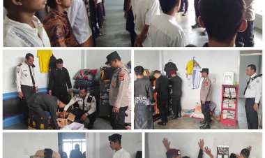 Penggeledahan Kamar Hunian Anak Binaan, LPKA Banda Aceh Pastikan Lingkungan Aman dan Bersih dari Narkoba