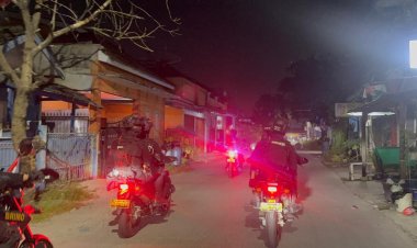 Patroli Brimob Yon D Pelopor Sisir Wilayah Kabupaten Bekasi, Tawuran dan Balap Liar Nihil