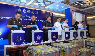 Polri dan Bank Indonesia Musnahkan 466.535 Lembar Uang Rupiah Palsu, Perkuat Sinergi Jaga Kedaulatan Rupiah