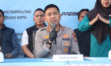 Sebulan Terakhir, Polres Metro Tangerang Kota Bongkar 44 Kasus Curanmor dan Sejumlah Kasus Menonjol