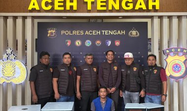 Sat Reskrim Polres Aceh Tengah Berhasil Ungkap Kasus Pencurian di Kampus IAIN, Pelaku Dibekuk Bersama Barang Bukti
