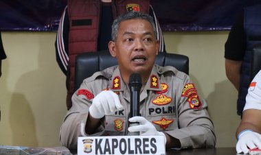 Dalam Sehari, Polres Way Kanan Bekuk Pelaku Tindak Pidana Penipuan, Narkotika Hingga Tambang Illegal