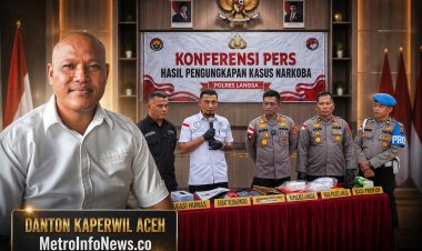 Danton Kaperwil Aceh Apresiasi Ketegasan Kasat Narkoba Polres Langsa Gagalkan 3,056 Kg Sabu
