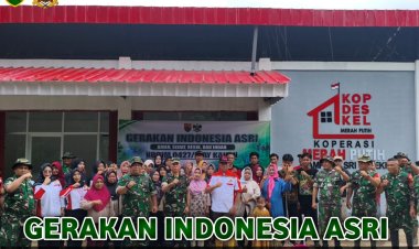 GERAKAN INDONESIA ASRI, WUJUD KEPEDULIAN KODIM 0427/WAY KANAN TERHADAP KEBERSIHAN LINGKUNGAN