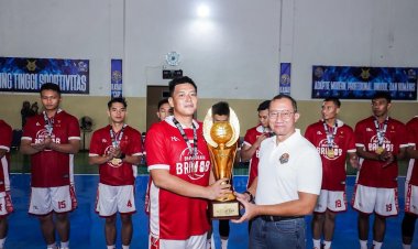 TIM BASKET BHAYANGKARA BRIMOB RAIH JUARA 1 KASAU CUP 2026 BASKETBALL TOURNAMENT