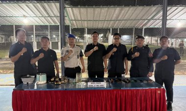 Dalam Rangka Deteksi Dini Terhadap Gangguan Kamtib, Komitmen Zero Halinar dan Penipuan, Lapas Way Kanan Lakukan Penggeledahan Blok Hunian Warga Binaan.