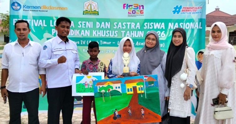 SLB Global School Sabet Juara II Dan III Di Lomba FLS3N Pendidikan Khusus Tahun 2026