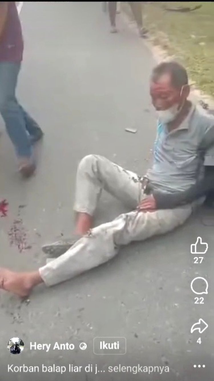 Sat Lantas Polres Langsa “Tidur”? Balap Liar Mengganas, Nyawa Kakek Nyaris Jadi Tumbal!