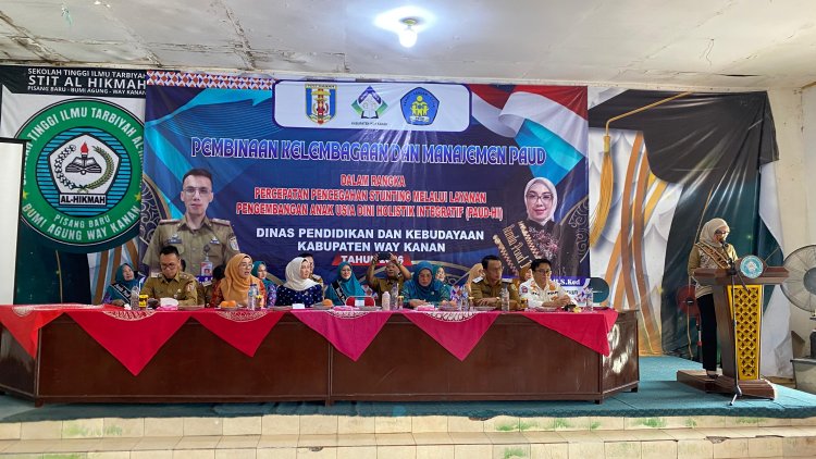Sinergi Bunda PAUD Way Kanan: Akselerasi Wajib Belajar 13 Tahun Menuju Generasi Emas