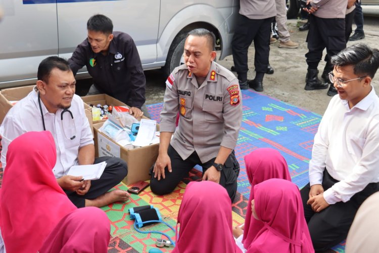 Sambut Hari Bhayangkara ke-80, Polres Aceh Tengah Berbagi Kebahagiaan dengan Anak Panti