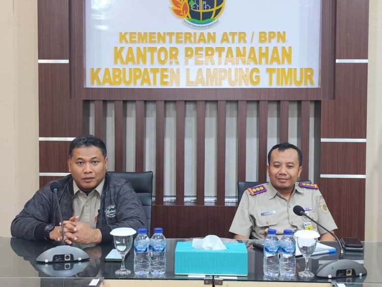Kantah Lampung Timur Jalani Monev Zona Integritas, Tegaskan Komitmen Birokrasi Bersih dan Melayani