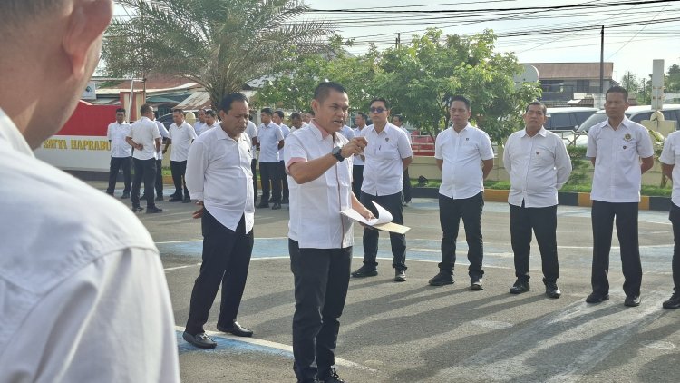 Pimpin Apel Fungsi Reskrim, AKP Bustani Dorong Peningkatan Pelayanan dan Penegakan Hukum