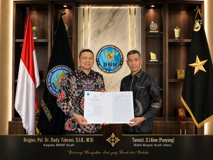 Aceh Utara Perkuat Perang Melawan Narkoba, Bupati Sediakan Lahan 1,5 Hektare untuk BNNK