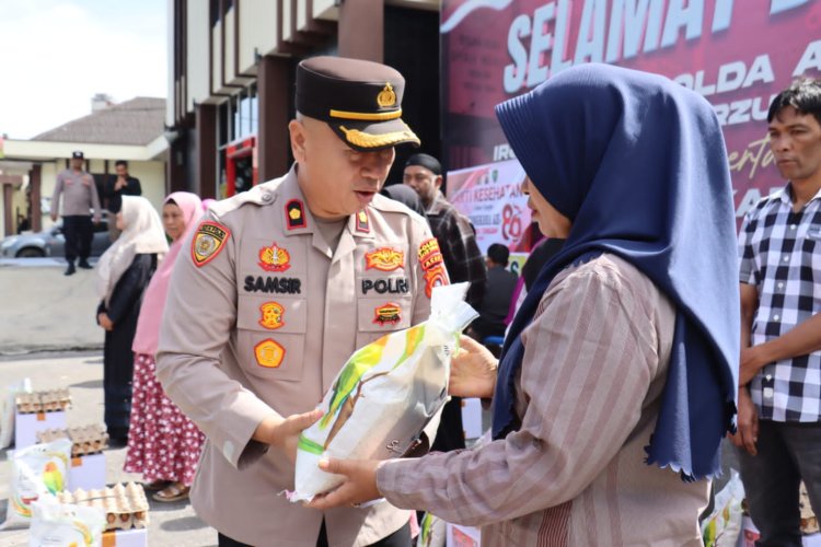 Sambut Hari Bhayangkara ke-80, Polres Aceh Tengah Kembali Gelar Bansos dan Bakti Kesehatan untuk Masyarakat