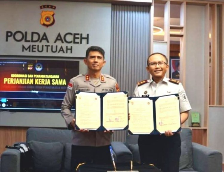 Kanwil Ditjenpas Aceh dan Polda Aceh Perkuat Sinergitas Demi Pemasyarakatan yang Aman dan Kondusif