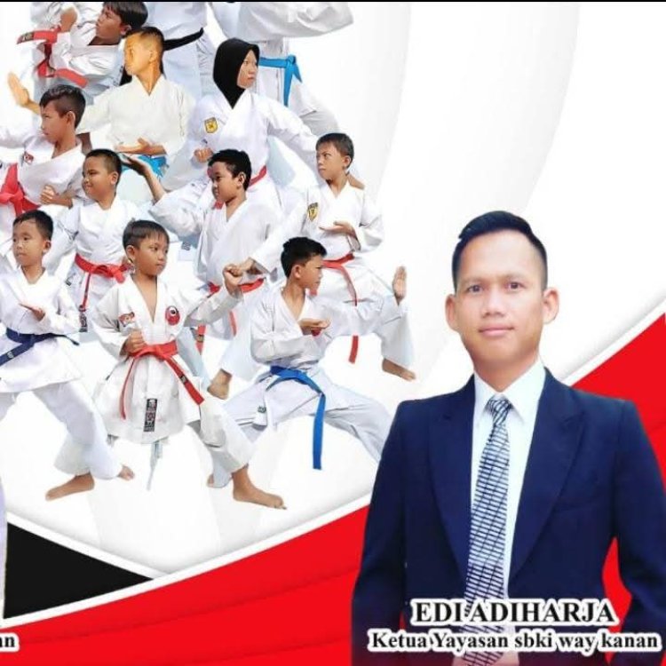 Resmi, Edi Adi Harja Ditunjuk Jadi Ketua Caretaker FORKI Way Kanan