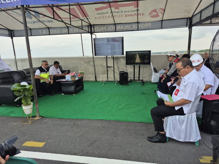 Plt Kepala Kantor Pertanahan Banyuasin Hadiri Rapat Proyek Tol Palembang–Betung, Percepat Konektivitas Sumatera Selatan