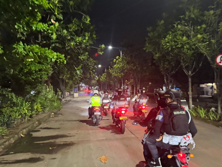 Patroli Gabungan Brimob dan Polres Metro Bekasi Kota Amankan Wilayah, Dua Pengedar Obat Terlarang Diamankan