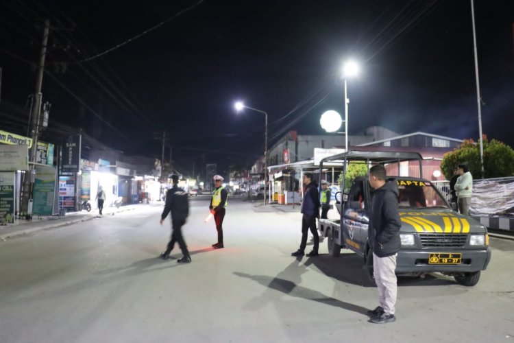 Polres Aceh Tengah Gencarkan Patroli Malam, Balap Liar Jadi Target Utama Penindakan