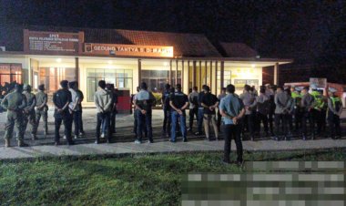 Apel Siaga Kamtibmas, Polres Way Kanan Antisipasi Hiburan Malam Orgen Tunggal dan DJ
