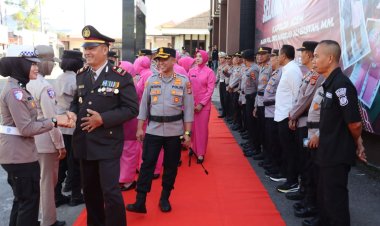 Momen Penuh Makna, Kapolres Aceh Tengah Pimpin Upacara Purna Bakti AKP Radius Sianturi