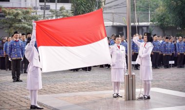 Jadi Simbol Nilai Luhur, Kementerian ATR/BPN Laksanakan Upacara Hari Lahir Pancasila