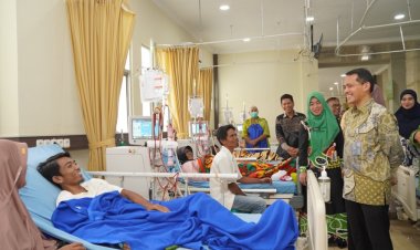 Pastikan Layanan Peserta JKN Optimal, Dewan Pengawas BPJS Kesehatan Kunjungi RSUD Jenderal Ahmad Yani Kota Metro