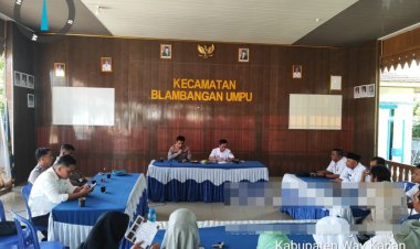 Perkuat Sinergitas, Kapolsek Umpu Semenguk Gelar Silaturahmi dan Koordinasi Kamtibmas