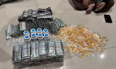 Ditpolairud Polda Metro Jaya Ungkap Peredaran Obat Keras Ilegal di Muara Baru, Ribuan Butir Diamankan