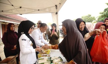 Bupati Way Kanan Buka Penetrasi Pasar, Jaga Stabilitas Harga Kebutuhan Pokok   