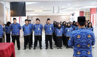 Kakan Banyuasin Lucky Ariansa Sampaikan Pesan Penting untuj ASN yang Baru Disumpah