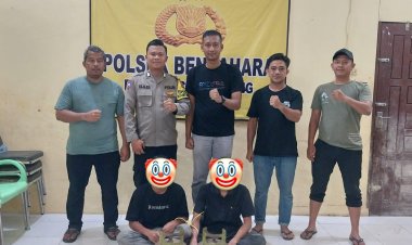 Kurang dari Lima Jam, Polsek Bendahara Ungkap Kasus Curat dan Tangkap Dua Pelaku