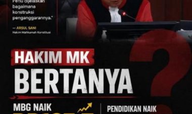 Hakim MK Pertanyakan Lonjakan Anggaran MBG Rp197 Triliun di APBN 2026