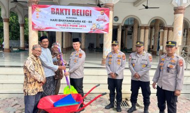 Sambut Hari Bhayangkara ke-80, Polres Pidie Jaya Tebar Kepedulian Lewat Bakti Religi dan Bakti Sosial