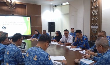 Kantah Kabupaten Tulang Bawang Hadiri Rakor Penetapan Lokasi Sekolah Nasional Terintegrasi Tahun 2026