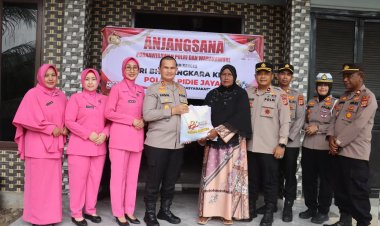 Jelang Hari Bhayangkara ke-80, Kapolres Pidie Jaya Sambangi Purnawirawan dan Warakawuri Lewat Anjangsana Penuh Makna