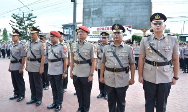 Kapolres Langsa Pimpin Sertijab, Kasat Reskrim, Kasat Lantas dan Tiga Kapolsek Resmi Berganti