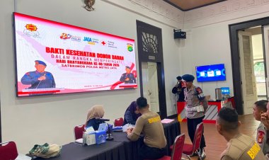Brimob Polda Metro Jaya Gelar Donor Darah di Hari Bhayangkara ke-80, Libatkan 100 Personil