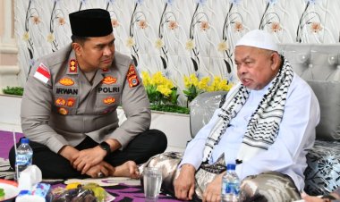 Bakti Religi HUT Bhayangkara Ke-80, Polres Aceh Timur Serahkan 100 Sak Semen untuk Dayah Abu Paya Pasi