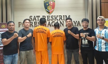 Sat Reskrim Polres Nagan Raya Amankan 2 Pelaku Penyalahgunaan 3.000 Liter Bio Solar